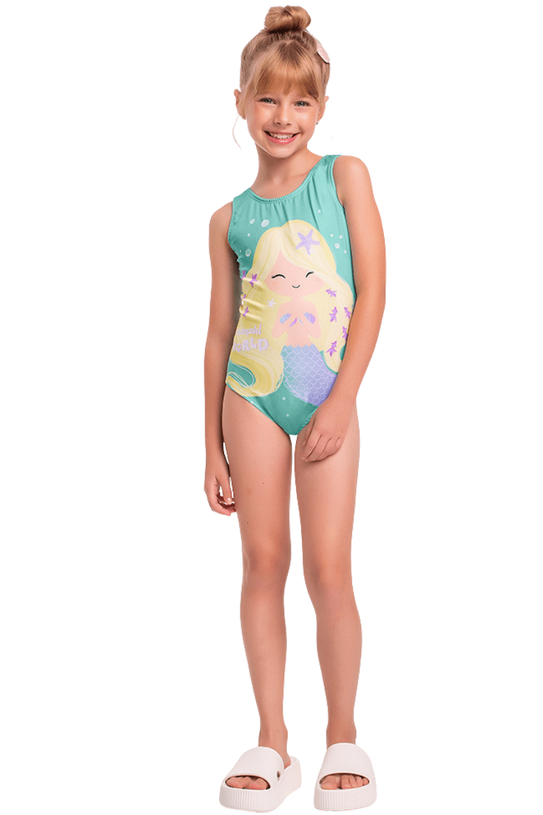 MAIÔ INFANTIL SEREIA - FAKINI
