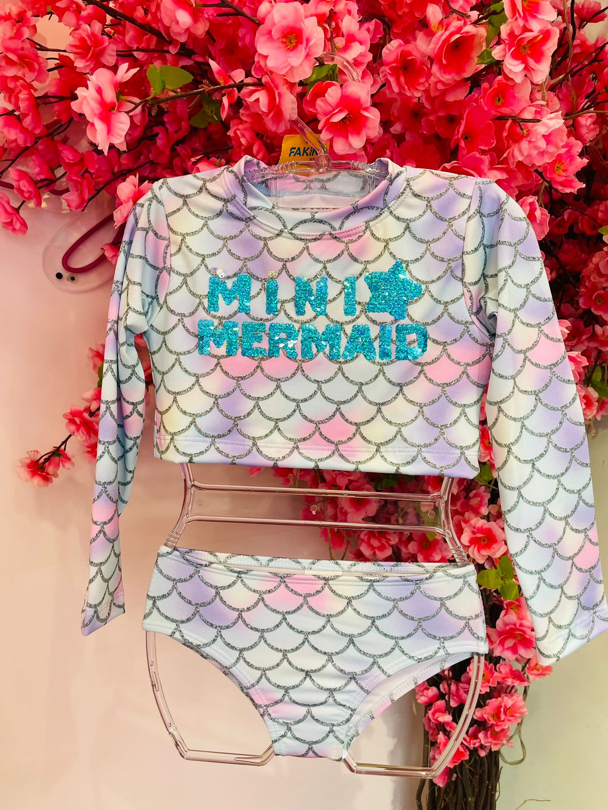 BIQUINI INFANTIL MINI MERMAID - FAKINI