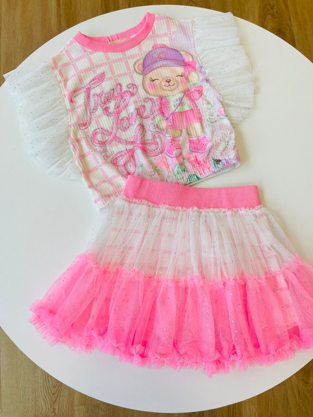 CONJUNTO  INFANTIL TRUE LOVE - PETIT CHERIE