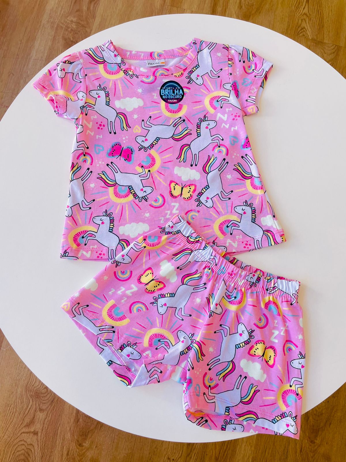 PIJAMA INFANTIL MINI UNICORNIO - FAKINI