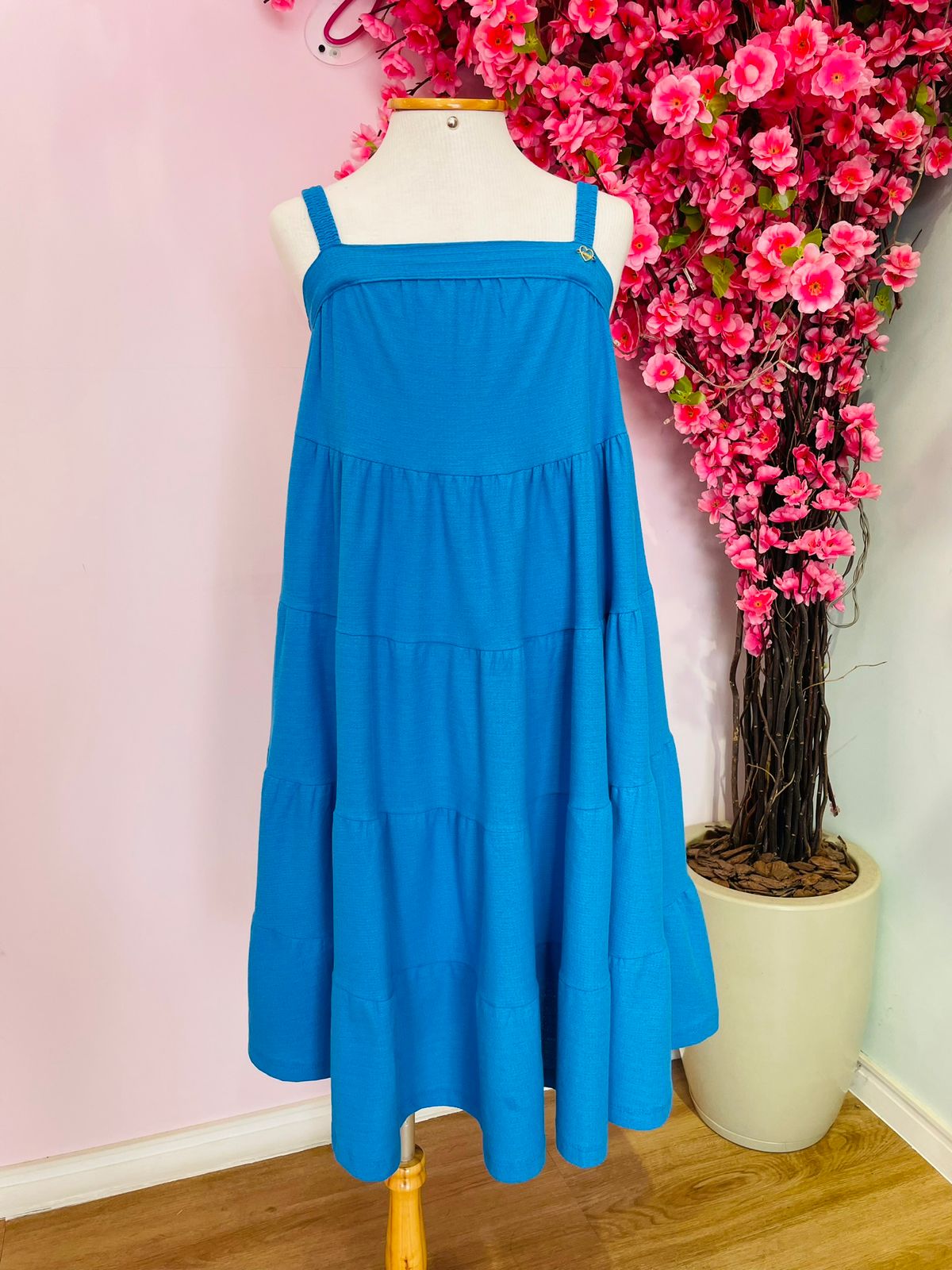 VESTIDO INFANTIL FLORIPA - FAKINI