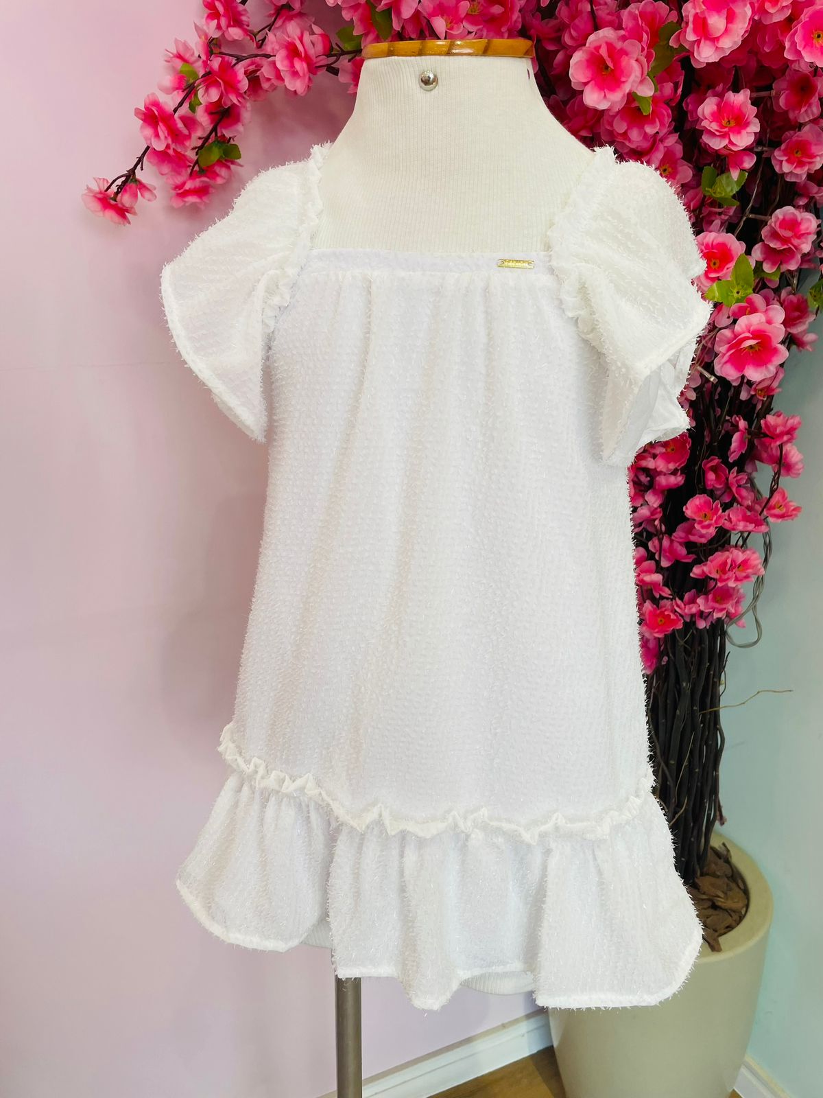 VESTIDO INFANTIL HAPPINESS - FAKINI