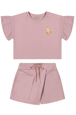CONJUNTO INFANTIL MENINA FLOR - COLORITTÁ 