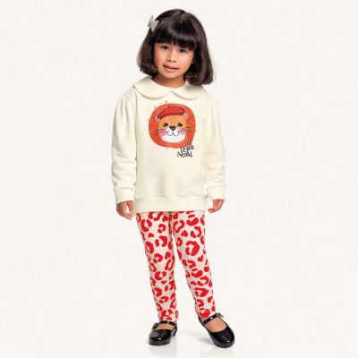 CONJUNTO INFANTIL LE MEOW - FAKINI
