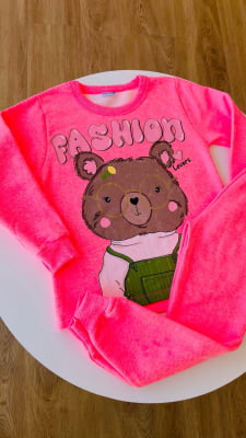 CONJUNTO INFANTIL  URSINHA  FASHION - FAKINI