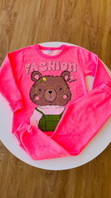 CONJUNTO INFANTIL  URSINHA  FASHION - FAKINI
