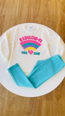 CONJUNTO INFANTIL  RAINBOW-FI - FAKINI