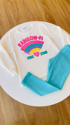 CONJUNTO INFANTIL  RAINBOW-FI - FAKINI