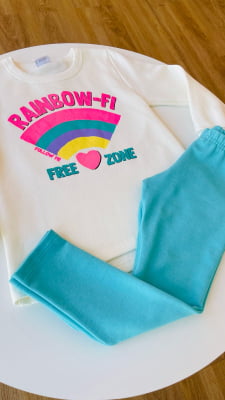 CONJUNTO INFANTIL  RAINBOW-FI - FAKINI