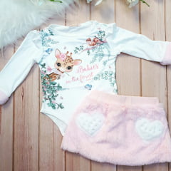 Vestido De Bebe Coracoes Petit Cherie Lacos De Luz