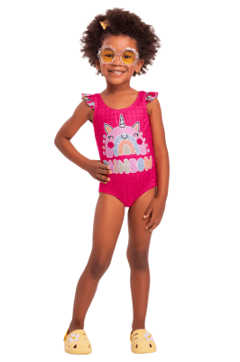 MAIÔ INFANTIL PINK - FAKINI MAIÔ INFANTIL PINK - FAKINI