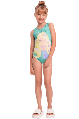 MAIÔ INFANTIL SEREIA - FAKINI MAIÔ INFANTIL SEREIA - FAKINI