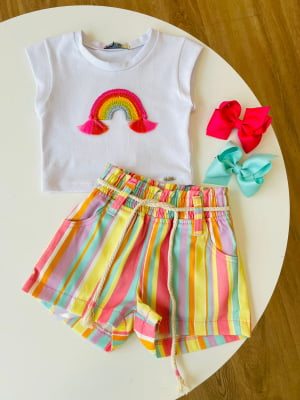 CONJUNTO INFANTIL OVER THE RAINBOW - KUKIÊ