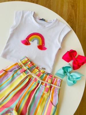 CONJUNTO INFANTIL OVER THE RAINBOW - KUKIÊ