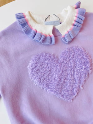 CONJUNTO  INFANTIL PURPLE HEART - KUKIÊ