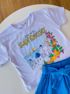 CONJUNTO INFANTIL SANTORINI - FAKINI