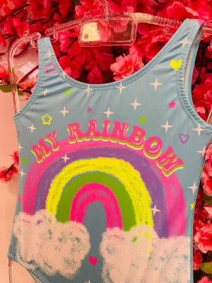 MAIÔ INFANTIL RAINBOW - FAKINI