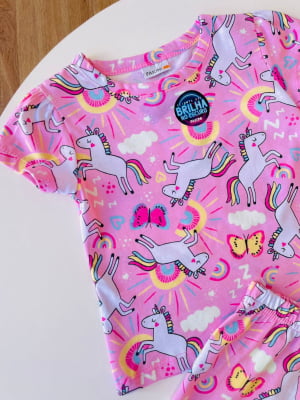 PIJAMA INFANTIL MINI UNICORNIO - FAKINI