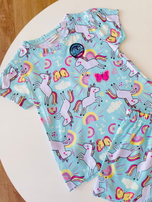 PIJAMA INFANTIL MINI UNICORNIO - FAKINI