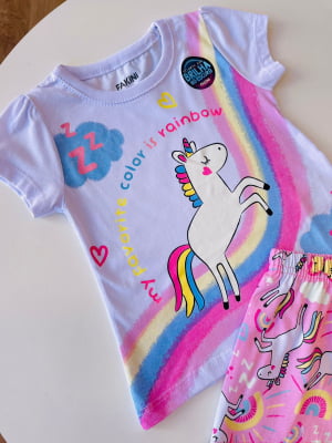 PIJAMA INFANTIL RAINBOW - FAKINI