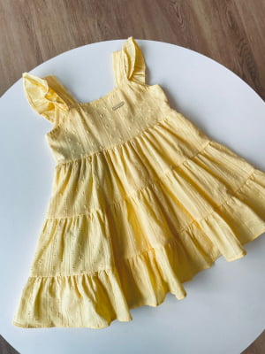 VESTIDO INFANTIL BUTTER YELLOW - COLORITTÁ