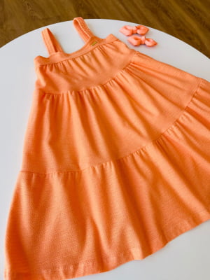 VESTIDO INFANTIL CORAL - FAKINI