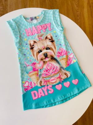 VESTIDO INFANTIL HAPPY DAYS - KUKIÊ