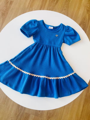 VESTIDO INFANTIL SIANINHA - FAKINI