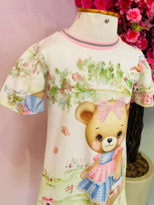 VESTIDO INFANTIL URSINHA - KUKIÊ