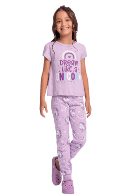PIJAMA INFANTIL  UNICÓRNIO - FAKINI