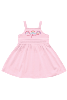 VESTIDO BEBÊ MAGICAL PAETÊ - FAKINI	