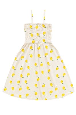 VESTIDO INFANTIL FRUTINHAS - FAKINI