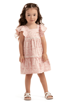 VESTIDO INFANTIL MENINA CONCHAS - COLORITTÁ