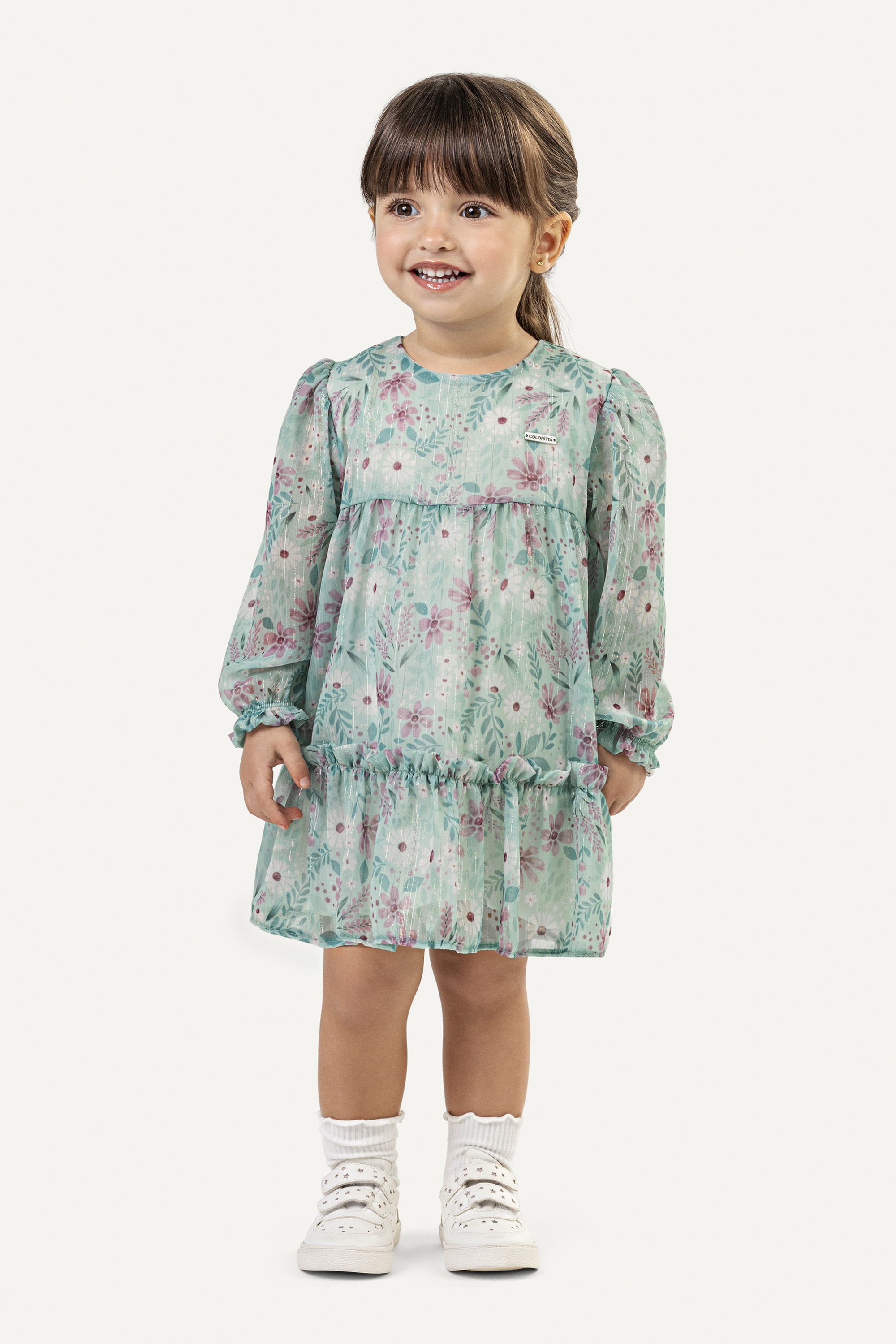 VESTIDO INFANTIL LAYLA - COLORITTÁ
